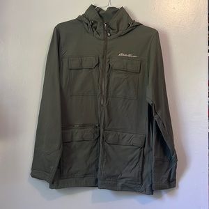 Eddie Bauer Green Zip Up